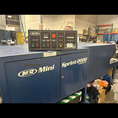 Used - 2000 M&R Sprint Gas Conveyor Dryer - $5,000