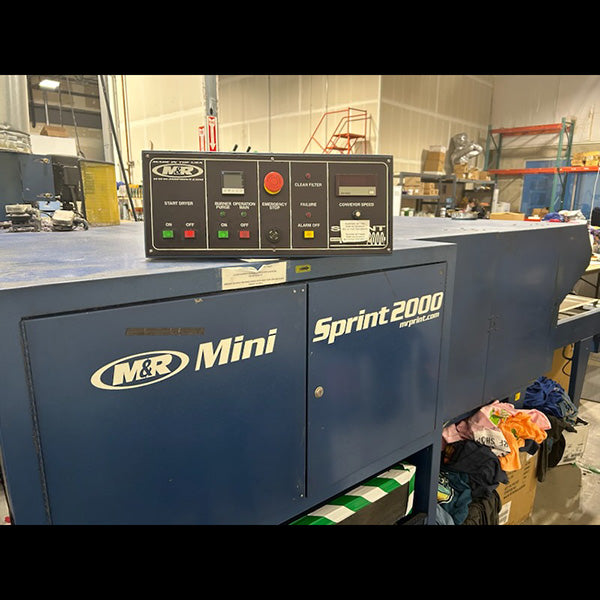 Used - 2000 M&R Sprint Gas Conveyor Dryer - $5,000