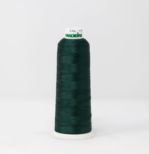 Madeira Rayon 1390 Forest Green Embroidery Thread 5500 Yards