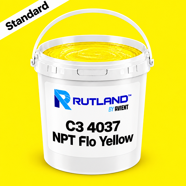 *DISC Rutland C3 4037 NPT Flo Yellow - 1 Gallon