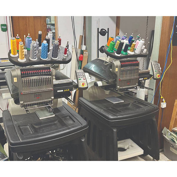 Used - (2) Amaya Embroidery Machines - $8,000