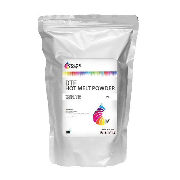 DTF Hot Melt Powder White Booster Bag - 1KG