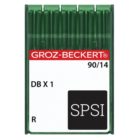 Groz-Beckert DBX1 90/14 R - Sharp Point - Standard Eye 100ct Needles