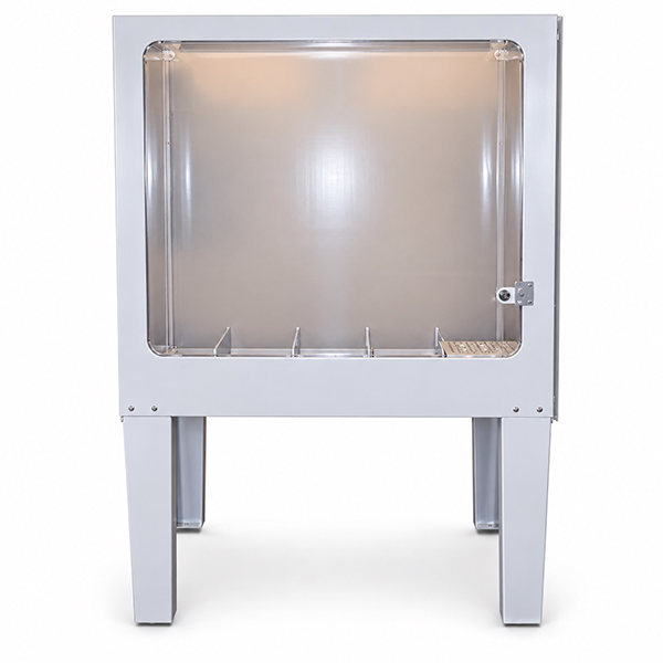 Washout Booth Plus 48" x 48" x 24"