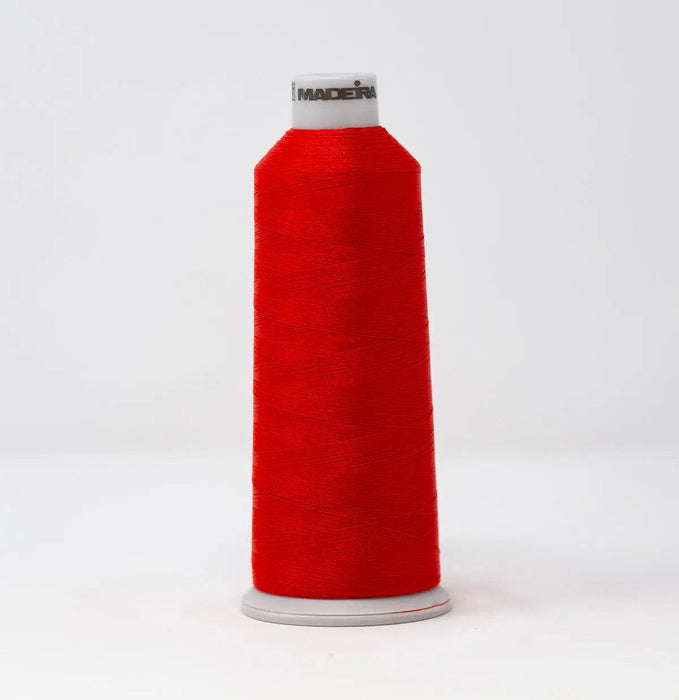 Madeira Polyneon 1734 Electric Red Embroidery Thread 5500 Yards