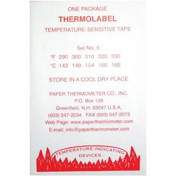Paper Thermometer Heat Tapes