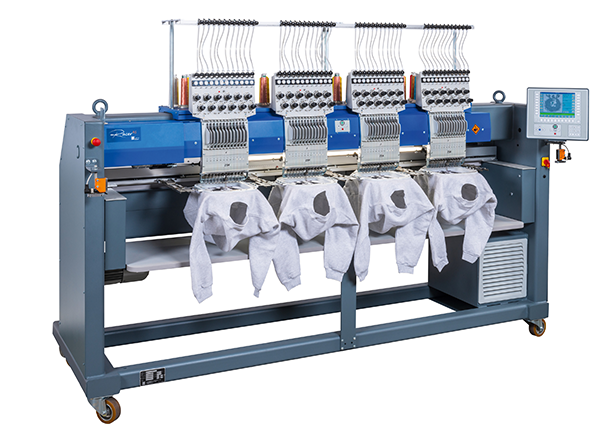 ZSK Racer 4S 4-Head 12 Needle Embroidery Machine
