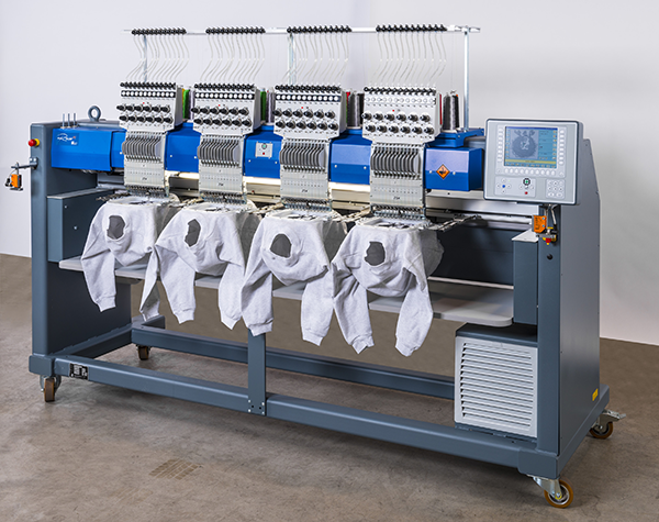 ZSK Racer 4S 4-Head 12 Needle Embroidery Machine