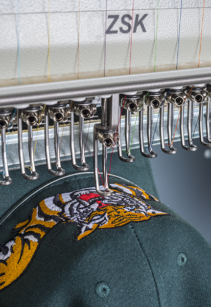 ZSK Racer 4S 4-Head 12 Needle Embroidery Machine
