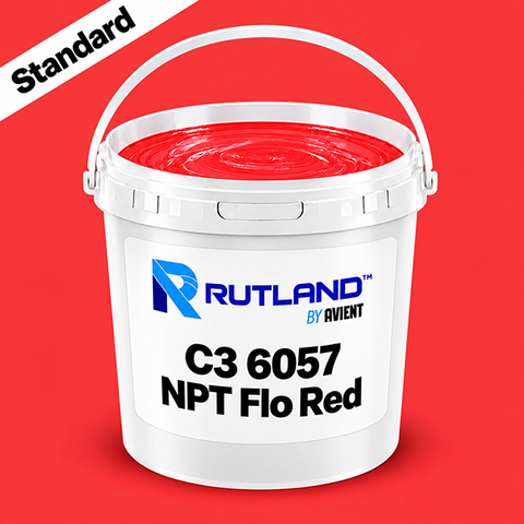 Rutland C3 6057 NPT Flo Red - 1 Gallon