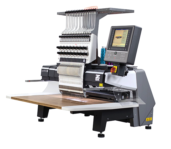 ZSK Sprint 9 1-Head 18-Needle Embroidery Machine