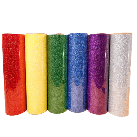 Siser Glitter 20" x YD Flamingo Pink 5yd Min