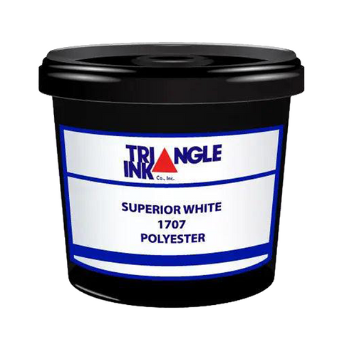 Triangle Ink 1707 Superior White Polyester - 1 Gallon